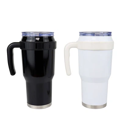 כוס 40 גרם עם ידית וקש